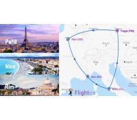 3 města v Evropě během 11 dnů o prázdninách  | Flightics