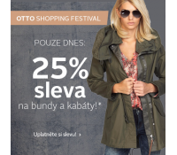 Sleva 25% na bundy a kabáty | Otto