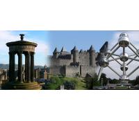 3v1: Edinburgh, Carcassonne a Brusel za 1 982 Kč | Flightics