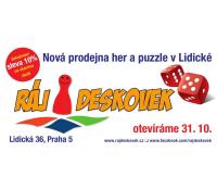 Ráj Deskovek - nová prodejna v Praze sleva 10 % | rajdeskovek.cz