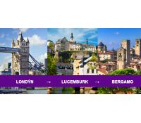 3v1: Londýn, Lucemburk, Bergamo za 1 372 Kč | Flightics
