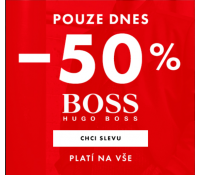 Sleva 50% na značku Hugo Boss | Bibloo.cz