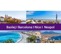 4v1: Basilej, Barcelona, Nice a Neapol za 3 058 Kč | Flightics s.r.o.
