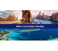 Léto: Milán + Chorvatsko a Benátky za 2 953 Kč | Flightics