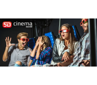 Lístek na libovolný film v 5D Cinema MAXIM | Slevomat