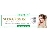 700 Kč na nákup snubních prstenů | Zlatnictví Smaragd