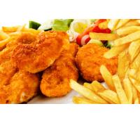 500 g kuřecích miniřízečků s hranolky | Pepa