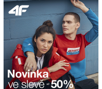 Extra sleva 20% na vše od značky 4F  | Urbanstore.cz