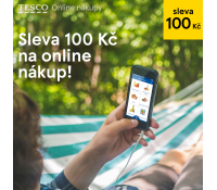 Tesco - slevový kód -100 Kč na on-line nákupy | Tesco