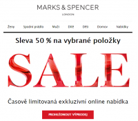 Slevy 50% v Marks&Spencer | Marksandspencer
