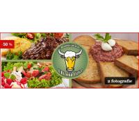Velká masová hostina pro 4 osoby U Bizona  | Slevomat