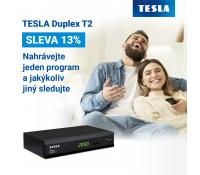 Sleva 13% na Set-top box TESLA Duplex T2 | Tesla-Electronics.cz