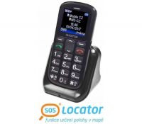 Telefon pro seniory Aligator, SOS lokátor | Smarty